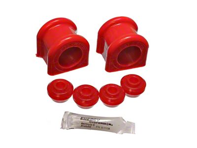 Front Sway Bar Endlinks Bushings; 36mm; Red (02-05 4WD RAM 1500)