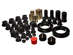 Hyper-Flex System Complete Bushing Kit; Black (02-05 2WD RAM 1500)