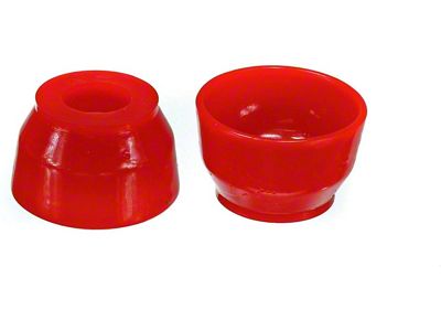 Front Ball Joint Dust Boots; Red (03-09 4WD RAM 2500)