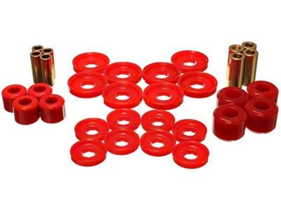Front Control Arm Bushings; Red (03-09 4WD RAM 2500)
