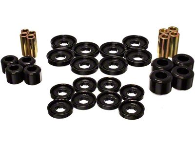 Front Control Arm Bushings; Black (03-09 4WD RAM 3500)