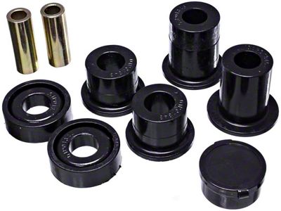 Front Differential Bushings; Black (07-10 4WD Sierra 3500 HD)