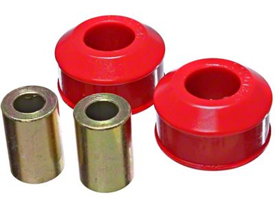 Front Torsion Arm Bushings; Red (07-10 Sierra 3500 HD)