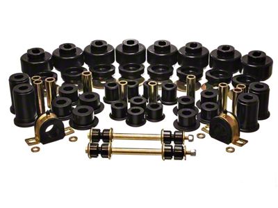 Hyper-Flex System Complete Bushing Kit; Black (99-06 2WD Silverado 1500)