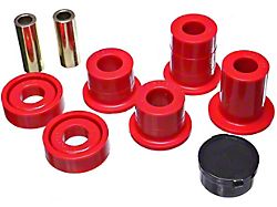Front Differential Bushings; Red (07-10 4WD Silverado 2500 HD)