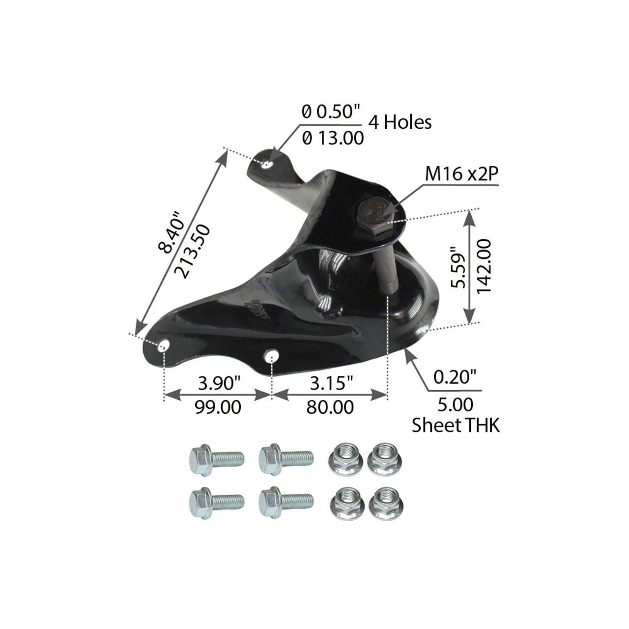 EXCEL from Richmond Leaf Spring Hanger (97-99 F-150)