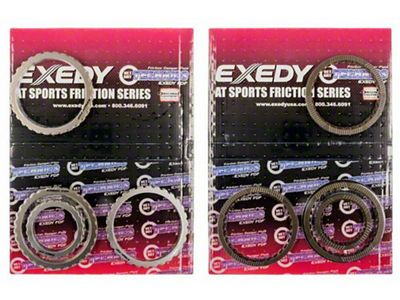 Exedy 6R80 Automatic Transmission Stage 2 Performance Friction Kit with Steels; Rated to 1000+ RWTQ Rated (09-20 F-150)