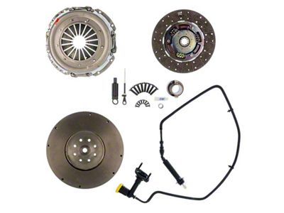 Exedy Stage 1 Organic Clutch Kit with Flywheel; 10-Spline (05-09 5.9L RAM 2500)