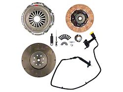 Exedy Stage 2 Cerametallic Clutch Kit with Cushion Button Disc and Flywheel; 10-Spline (05-09 5.9L RAM 2500)