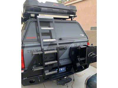 Expedition One Bolt-On Ladder Attachment for Dual Swing Setups (19-24 RAM 1500)