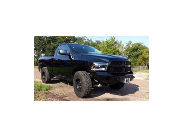Expedition One Max Front Bumper with Hoop; Textured Black (13-18 RAM 1500, Excluding Rebel)