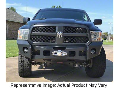 Expedition One Ultra Front Bumper with Base Center Section; Textured Black (13-18 RAM 1500, Excluding Rebel)