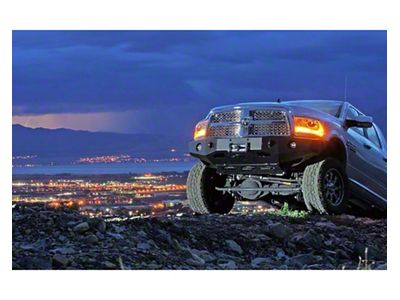 Expedition One Range Max Front Bumper; Textured Black (10-18 RAM 2500)