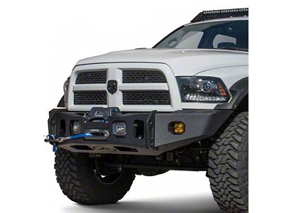 Expedition One Ultra Front Bumper with Base Center Section for Standard Flares; Textured Black (10-18 RAM 2500 Power Wagon)