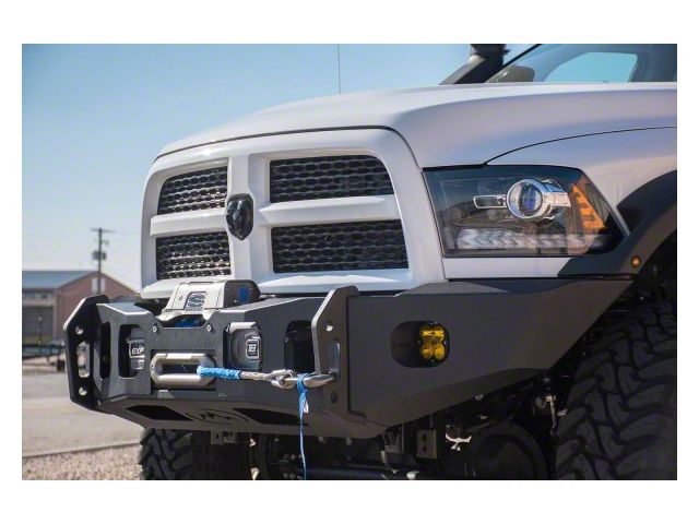 Expedition One Ultra Front Bumper with Base Center Section for Standard Flares; Bare Metal (10-18 RAM 2500 Power Wagon)