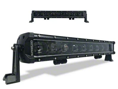 Extreme LED 20-Inch Super Stealth LED Light Bar; Combo Beam (Universal; Some Adaptation May Be Required)