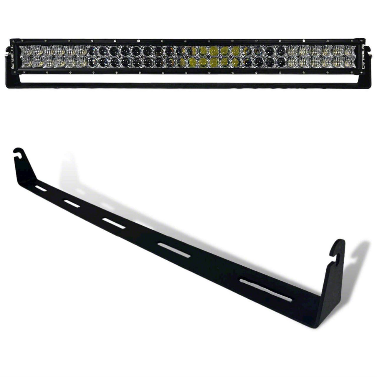IJDMTOY LED Light Bar Cradle Mount U-Bracket – Universal For 20-22 Bars, Trucks SUVs