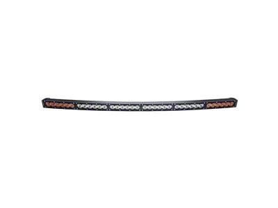 Extreme LED 38-Inch X6S Slim Series Amber/White Curved LED Light Bar with Harness; Combo Beam (Universal; Some Adaptation May Be Required)