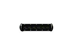 Extreme LED 8-Inch Extreme Stealth LED Light Bar; Flood Beam (Universal; Some Adaptation May Be Required)