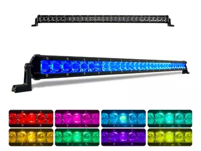 Extreme LED 30-Inch Extreme Series Low Profile RGB LED Light Bar with Harness; Combo Beam (Universal; Some Adaptation May Be Required)