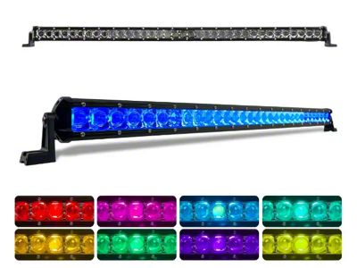 Extreme LED 40-Inch Extreme Series Low Profile RGB LED Light Bar with Harness; Combo Beam (Universal; Some Adaptation May Be Required)
