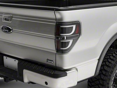 Raxiom G2 LED Tail Lights; Black Housing; Clear Lens (09-14 F-150 Styleside)