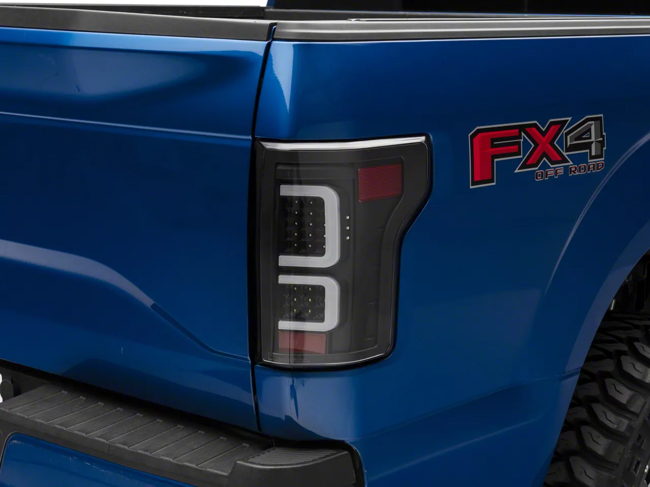 Raxiom F150 G3 LED Tail Lights; Black Housing; Clear Lens T542836 (15