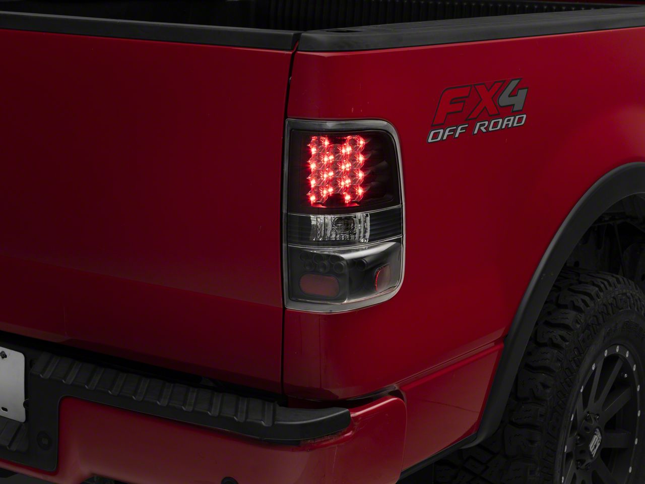 Carlights LED 3rd Brake Light – 2004-2008 Ford F-150 4.6L 5.4L, Smoke Lens, Black Housing