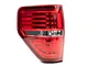 Raxiom LED Tail Lights; Chrome Housing; Red/Clear Lens (09-14 F-150 Styleside)