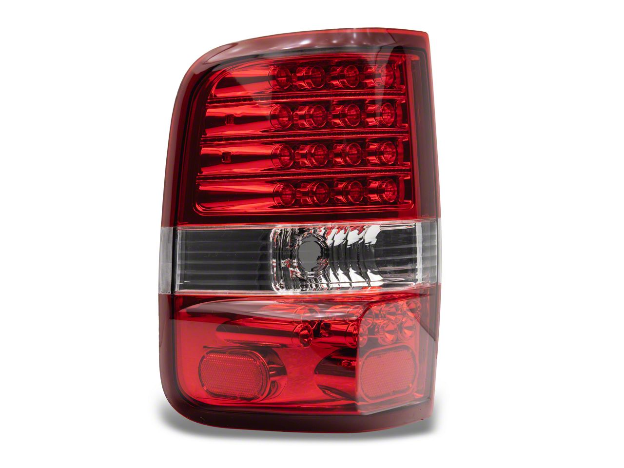 EAGLE EYES LED Tail Lights For 2004-2008 Ford F150 – Red Clear Lens, Pair