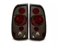 Raxiom Axial Series Version 2 Tail Lights; Black Housing; Smoked Lens (97-03 F-150 Styleside)