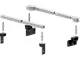 Traditional Series SuperRail 5th Wheel Hitch Mounting Kit (15-24 F-150 w/ 5-1/2-Foot Bed)