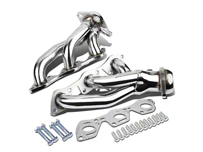 1-1/2-Inch Shorty Headers; Stainless Steel (97-03 4.2L F-150)