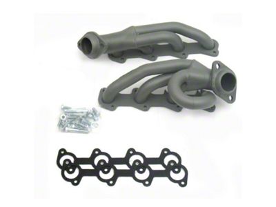 JBA 1-1/2-Inch Shorty Headers; Titanium Ceramic (04-08 4.6L F-150)