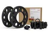 1/2-Inch Billet Aluminum 6-Lug Wheel Spacers and 7/8-Inch ET Acorn Black Lug Nut Kit (15-26 F-150)