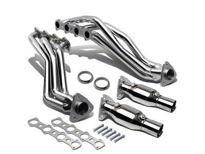 1-5/8-Inch Long Tube Headers; Stainless Steel (99-03 F-150 Lightning; 02-03 F-150 Harley Davidson)