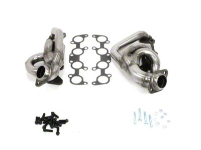 JBA 1-5/8-Inch Shorty Headers; Natural (11-14 5.0L F-150)