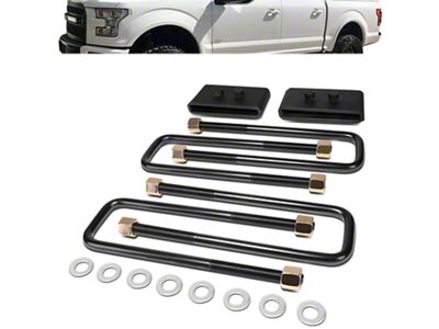 1-Inch Rear Lift Block Kit (04-24 2WD F-150)