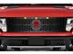 1-Piece Steel Upper Replacement Grille; Spartan with Red Acrylic Underlay (10-14 F-150 Raptor)