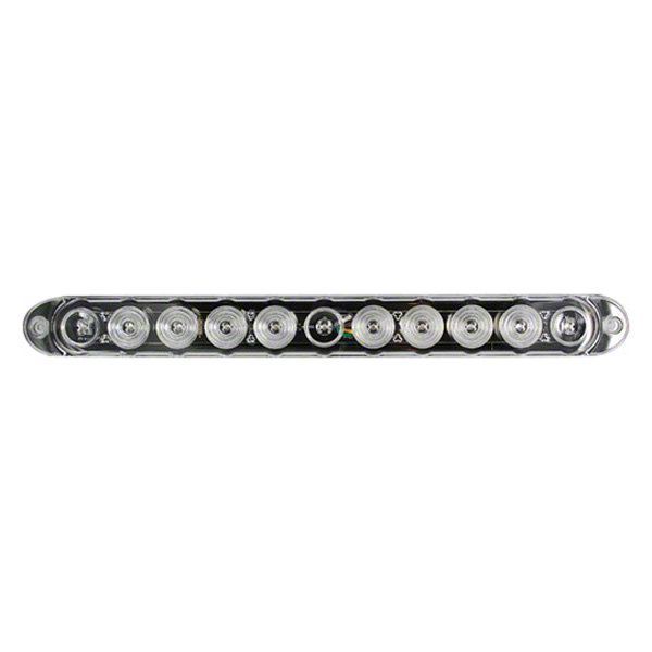 15-Inch Mini LED Tailgate Bar; Clear (Universal; Some Adaptation May Be Required)