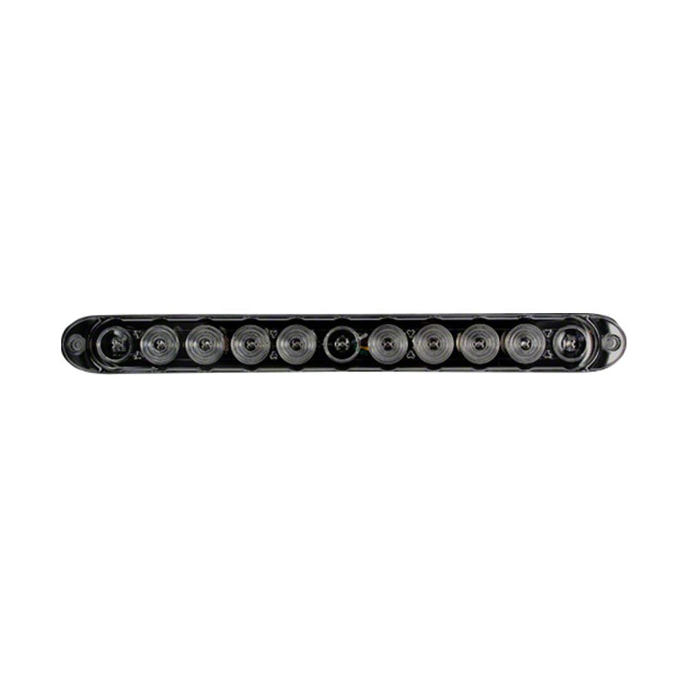 15-Inch Mini LED Tailgate Bar; Smoked (Universal; Some Adaptation May Be Required)