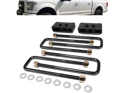 1.50-Inch Rear Lift Block Kit (04-25 2WD F-150)