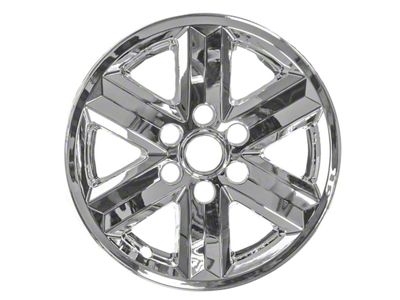 17-Inch Wheel Covers; Chrome (21-25 F-150 XLT)