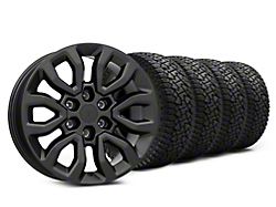 18x9 Raptor Style & 35in Gladiator All-Terrain X-Comp A/T Tire Package (09-14 F-150)