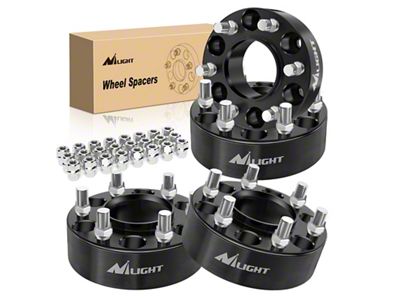 2-Inch Billet Aluminum Hubcentric 6-Lug Wheel Spacers; Set of 4 (04-14 F-150)