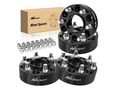 2-Inch Billet Aluminum Hubcentric 6-Lug Wheel Spacers; Set of 4 (15-25 F-150)