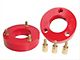 2-Inch Front Coil Spring Lift Kit; Red (09-24 F-150, Excluding Raptor)