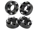 2-Inch Hubcentric Pro Billet Wheel Spacers; Black (15-25 F-150)
