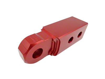 Royal Hooks 2-Inch Receiver Hitch Tow Shackle; Red (Universal; Some Adaptation May Be Required)