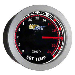 2400-Degree Exhaust Gas Temperature Gauge; Tinted (Universal; Some Adaptation May Be Required)